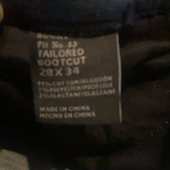NWOT buckle black jeans - Picture 5 of 5